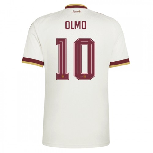 Espanja Dani Olmo #10 Vieraspaita MM-kisat 2026 Lyhythihainen